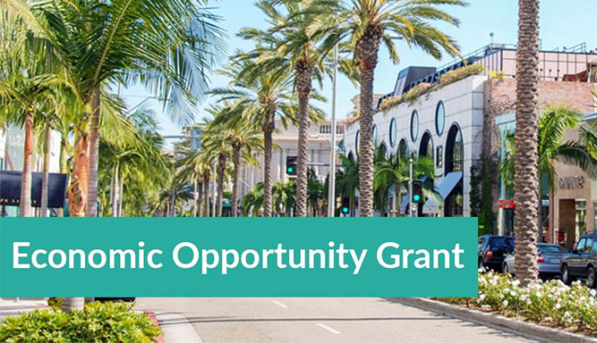 LA County Economic Opportunity Grant Banner