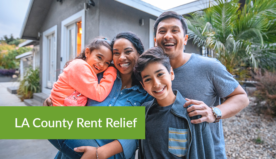 LA County Rent Relief Grant Program Banner