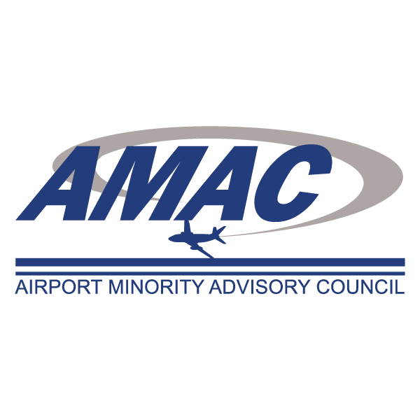 Logotipo del Consejo Asesor de Minorías Aeroportuarias (AMAC)