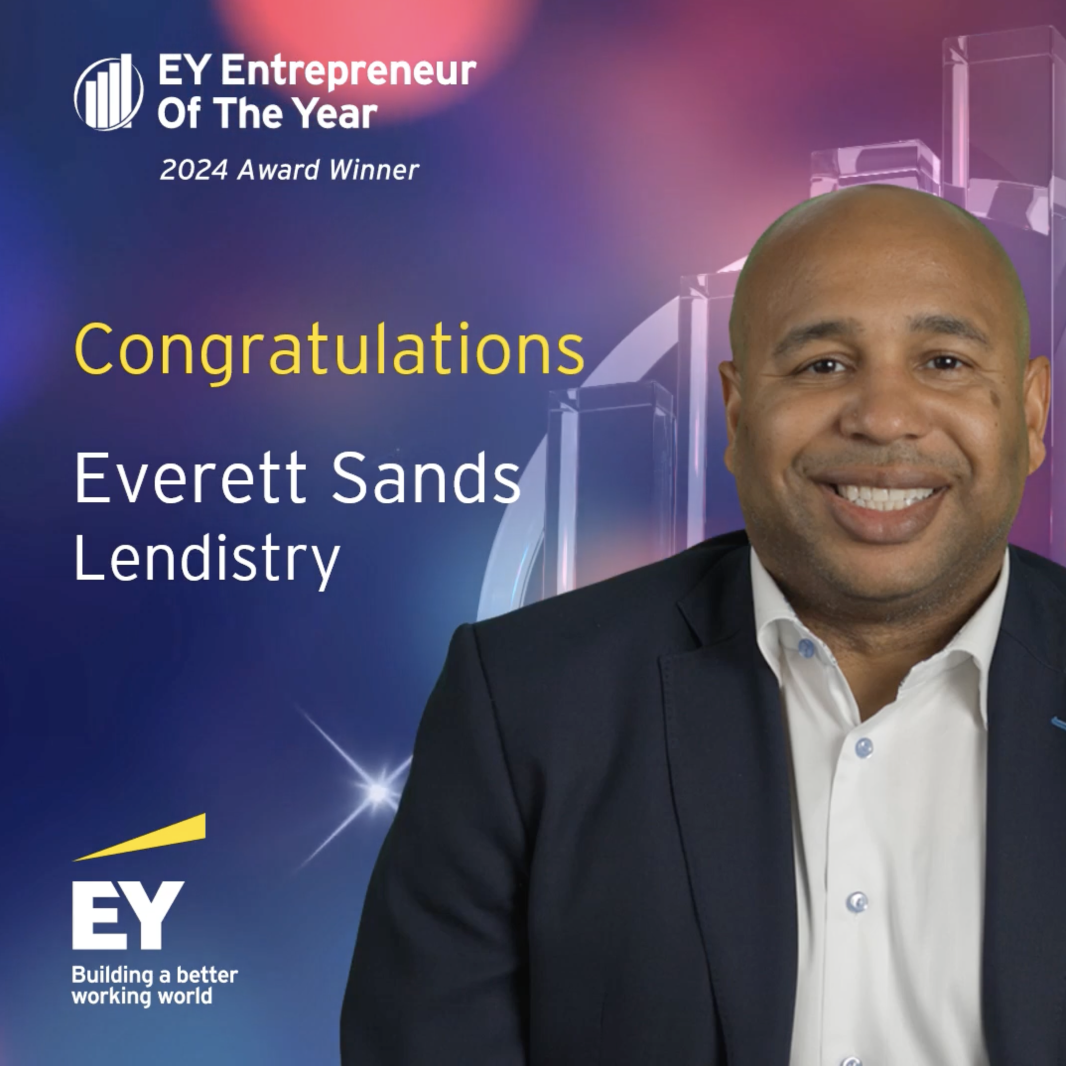 Congratulations to our CEO, Everett K. Sands, for being named an Entrepreneur Of The Year® 2024 Greater Los Angeles Award winner! Everett joins an esteemed multi-industry community of other entrepreneurs who have driven their companies’ success, transformed their industries, and made a positive impact on their employees and communities. #EOYUS #EOYGLA