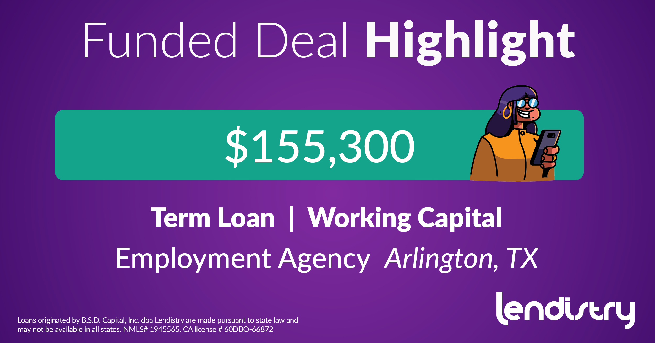 This employment agency is reaching the next level with a term loan from #Lendistry! Discover how your #smallbusiness can too at https://loom.ly/Zw3xCnM.