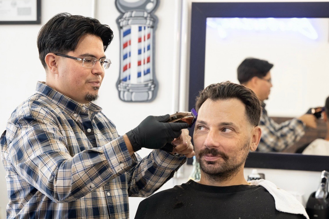 Oscar Lopez, Barbershop Lopez, Los Angeles, CA