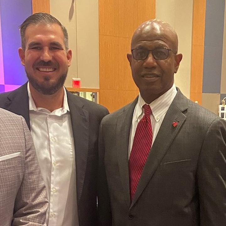 Sachin, Rutger, and Bruno joined @amac_org&#039;s Atlanta chapter in welcoming Ricky Smith, the new General Manager of @atlairport, at its event last week!