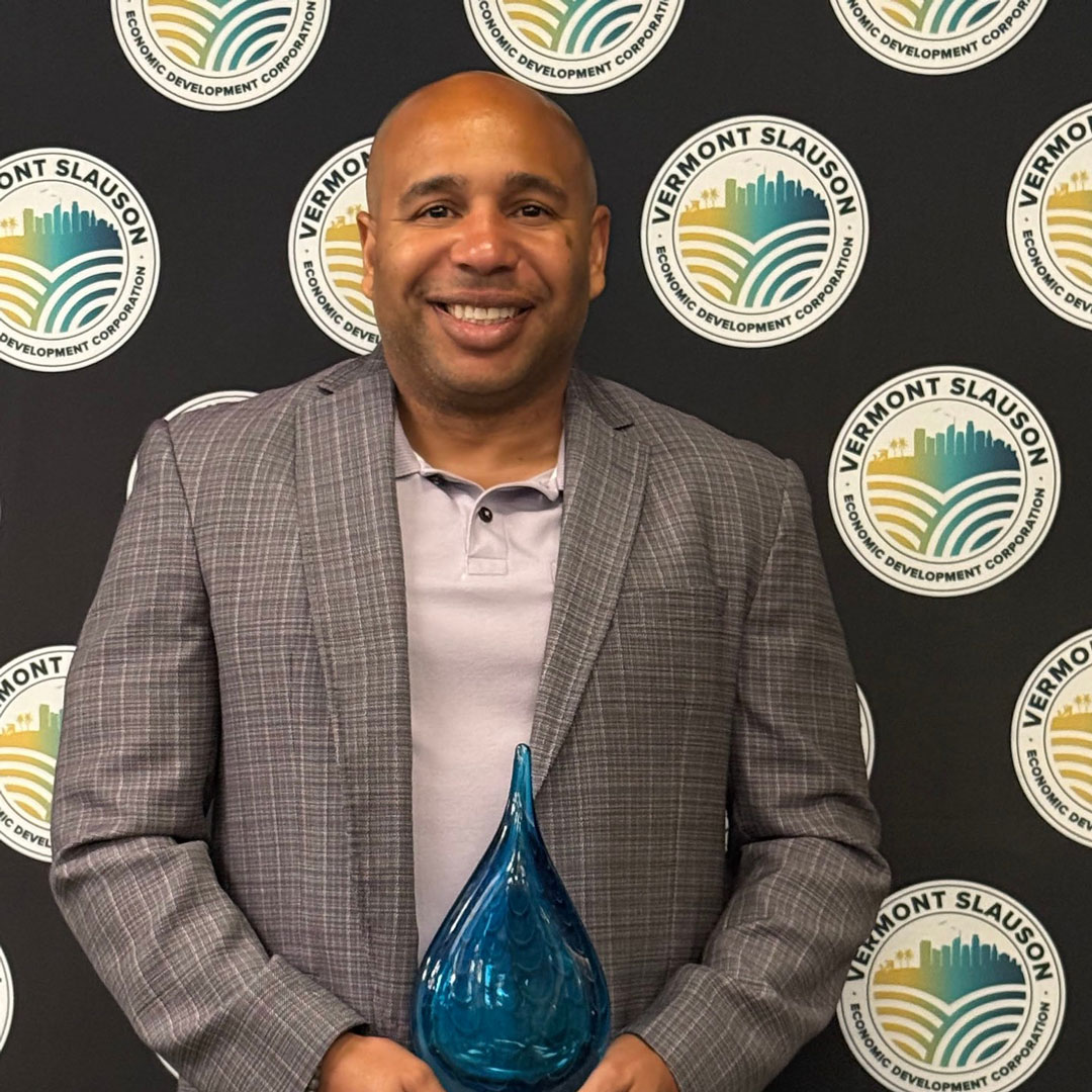 Our CEO was proud to accept the Corporate Partner Award from our friends at @vsedc at their partner appreciation reception this weekend.