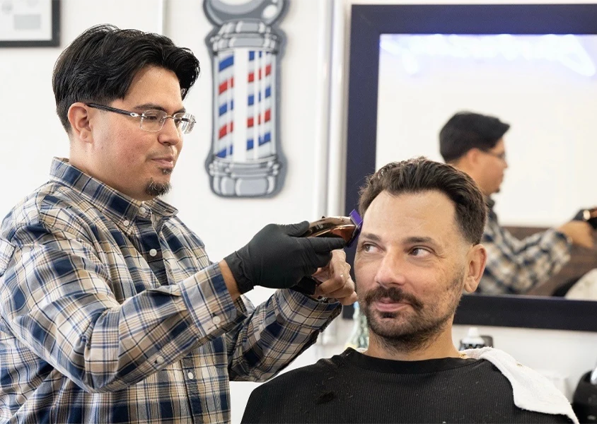 Oscar Lopez, Barbershop Lopez, Los Angeles, CA