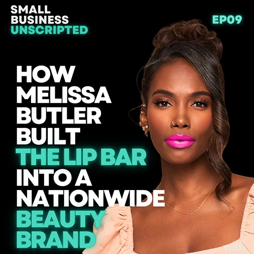 This week on Small Business Unscripted, I sat down with @melissarbutler, who started @thelipbar in her own kitchen and built it into a national brand found in major retailers.