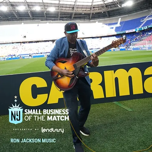 This past weekend we brought @ronjacksonmusic out for a halftime show as a part of Small Business of the Match, presented by @lendistry