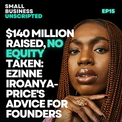 LA based incubator, @grid110, has helped founders raise $140 million in outside funding and win $3 million in grants—without taking a dollar of equity. Don’t miss this episode as Executive Director, Ezinne Iroanya Price, and I discuss capital raising from a lending and business accelerators perspective. Out Wednesday!